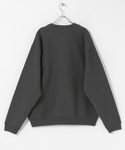URBAN RESEARCH Sonny Label（アーバンリサーチサニーレーベル）の「裏起毛プリントスウェットプルオーバー（スウェット・メンズ・チャコールグレー/ブラウン/オフホワイト・MEDIUM/LARGE）」の9枚目の写真