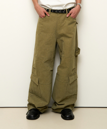 9999ARCHIVE（9999アーカイブ）の「Oblique Pocket Wide Cargo Pants（その他パンツ）」