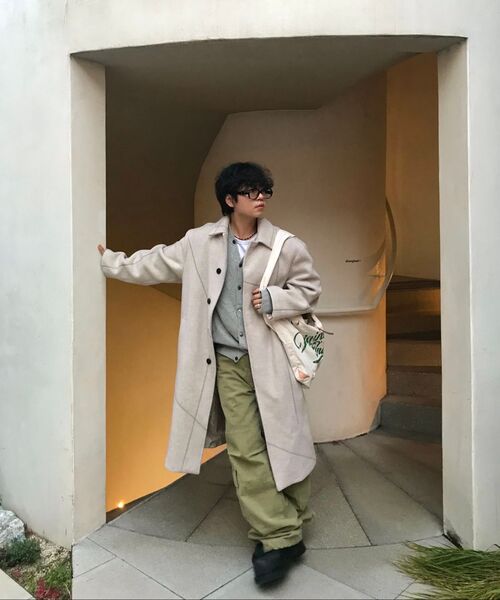 9999ARCHIVE(9999アーカイブ)の「Oblique Pocket Wide Cargo Pants(その他パンツ・レディース・カーキ・FREE/3/2)」の5枚目の写真