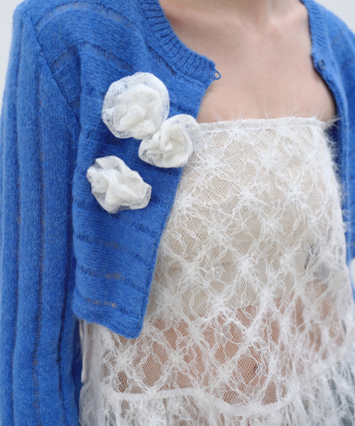 AOPT(アオプト)の「FLOWER LACE LAYERED SKIRT - WHITE(スカート・レディース・その他・ONE SIZE)」の6枚目の写真