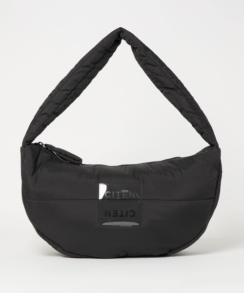 CITEN（シテン）の「＜CITEN＞ハーフムーンビッグショルダー（ショルダーバッグ・レディース・ブラック/ライトグレー/ケリーグリーン・FREE）」の15枚目の写真