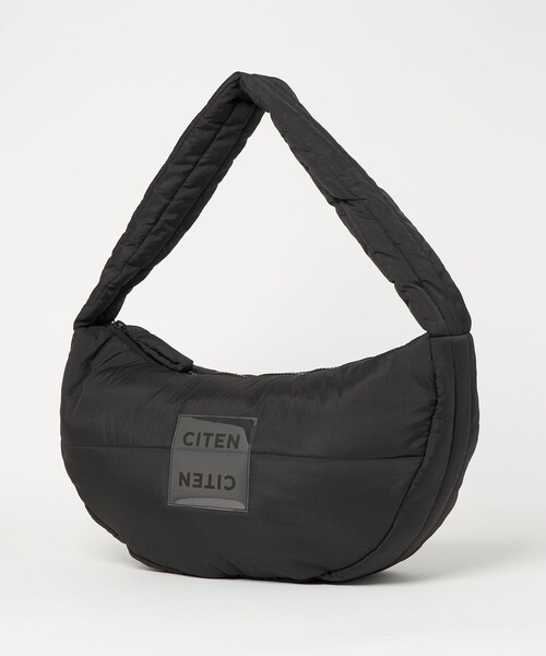 CITEN（シテン）の「＜CITEN＞ハーフムーンビッグショルダー（ショルダーバッグ・レディース・ブラック/ライトグレー/ケリーグリーン・FREE）」の16枚目の写真