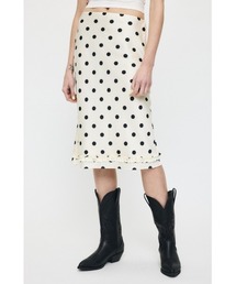 MOUSSY（マウジー）の「【26年SS新作】SATIN DOT スカート（スカート）」