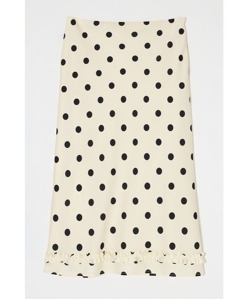 MOUSSY（マウジー）の「【26年SS新作】SATIN DOT スカート（スカート・レディース・ホワイト/ネイビー・2/1）」の19枚目の写真