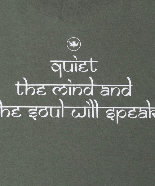 Liberaiders（リベレイダース）の「Liberaiders/リベレイダース CHAKRA L/S TEE フロスト加工 ロングスリーブ Tシャツ 2026年春夏（Tシャツ/カットソー・メンズ・グリーン/グレー・L）」の4枚目の写真