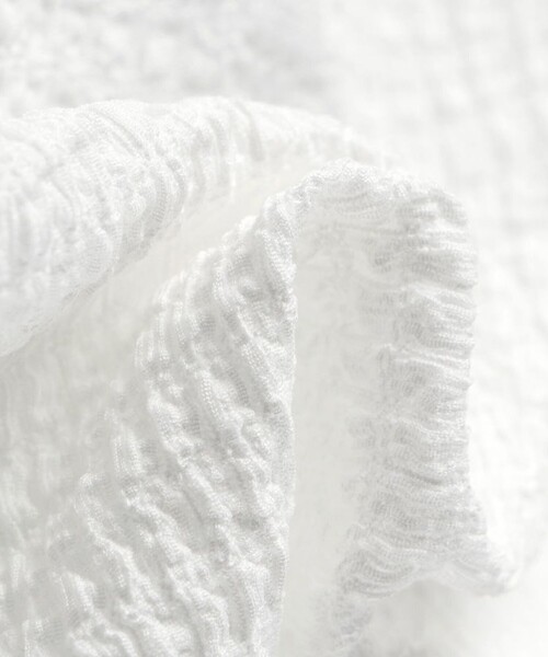 EDWIN（エドウィン）の「【Ou? by EDWIN】ぽこぽこ長袖Tシャツ（Tシャツ/カットソー・キッズ・サックスブルー/オフホワイト/ブラック・90/100/110/130/140/120/150）」の7枚目の写真