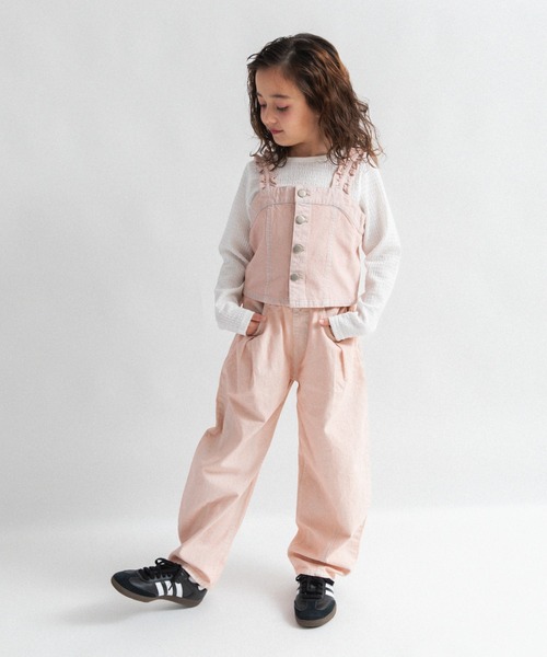 EDWIN（エドウィン）の「【Ou? by EDWIN】ぽこぽこ長袖Tシャツ（Tシャツ/カットソー・キッズ・サックスブルー/オフホワイト/ブラック・90/100/110/130/140/120/150）」の22枚目の写真