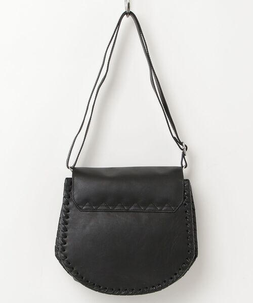 YArKA（ヤーカ）の「【YArKA/ヤーカ】real leather lace up 2way round bottom bag [lumm4] / レースアップ2ウェイラウンドバッグ（ハンドバッグ・レディース・ブラック・FREE）」の20枚目の写真