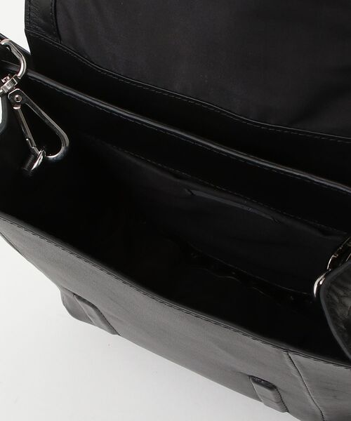 YArKA（ヤーカ）の「【YArKA/ヤーカ】real leather lace up 2way round bottom bag [lumm4] / レースアップ2ウェイラウンドバッグ（ハンドバッグ・レディース・ブラック・FREE）」の22枚目の写真