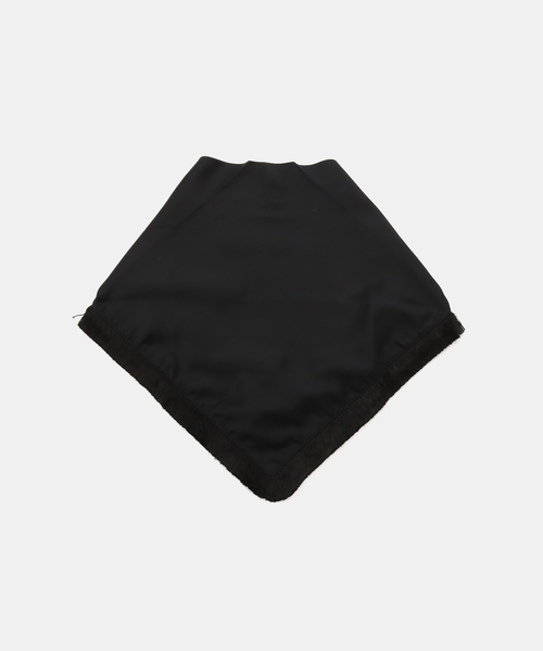 TOGA PULLA(トーガ プルラ)の「TOGA PULLA FRINGE SCARF TZ261-AD975:スカーフ(バンダナ/スカーフ・レディース・アイボリー/ブラック・FREE)」の7枚目の写真
