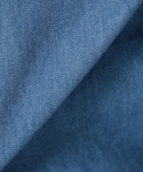 JOURNAL STANDARD relume（ジャーナルスタンダード　レリューム）の「《追加》ライトデニムスタンドカラーブラウス（シャツ/ブラウス・レディース・ブルー/ネイビー・FREE）」の21枚目の写真