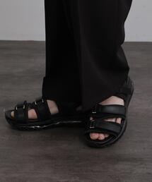 tk.TAKEO KIKUCHI | 【4cmUP】クリアソールアソートサンダル(サンダル)