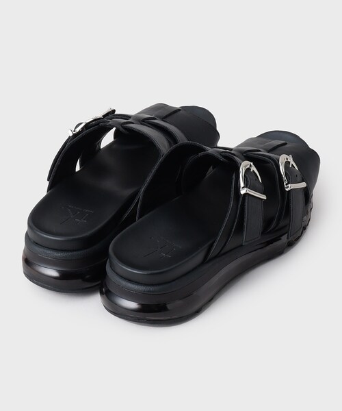 tk.TAKEO KIKUCHI（ティーケータケオキクチ）の「【4cmUP】クリアソールアソートサンダル（サンダル・メンズ・ブラック/ブラック系1/ブラック系・75/65/55）」の6枚目の写真