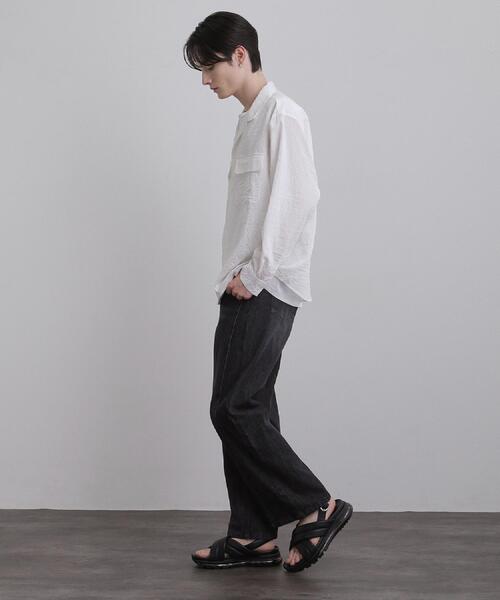 tk.TAKEO KIKUCHI（ティーケータケオキクチ）の「【4cmUP】クリアソールアソートサンダル（サンダル・メンズ・ブラック/ブラック系1/ブラック系・75/65/55）」の12枚目の写真