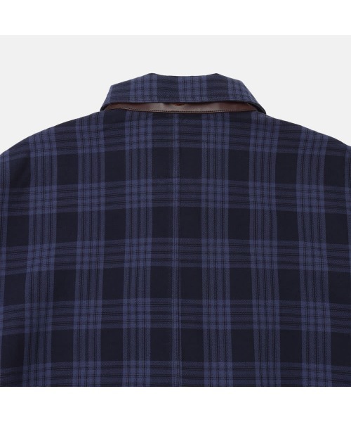 Timberland（ティンバーランド）の「【TOKYO DESIGN COLLECTIVE】ストラザム ボマー プレイド ジャケット ユニセックス（ブルゾン・メンズ・ダークラベンダー・LARGE/XX-LARGE/X-LARGE/SMALL/MEDIUM）」の9枚目の写真