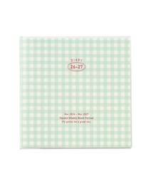 funlog（ファンログ）の「マークス 手帳 2026 スケジュール帳 2026年3月始まり 週間ブロック スクエア148 ギンガムチェック/ファンログ（手帳/メモ帳）」