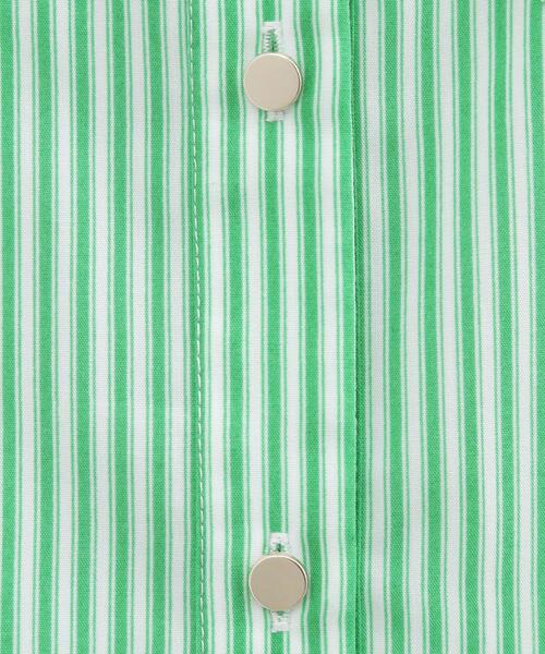 grove（グローブ）の「【貴島明日香さん着用】お仕事も普段も。今どきワークシャツブラウス（シャツ/ブラウス・レディース・グリーン系その他4/ブルー系その他4/オフホワイト/ダークグレー/サンドベージュ・02/03/01/04/05）」の9枚目の写真