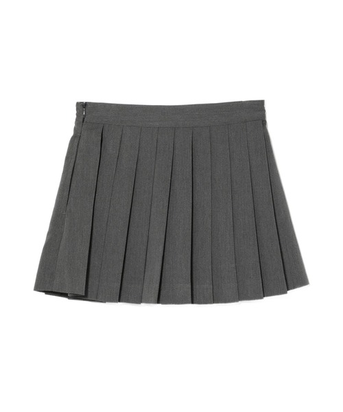 APEE BY A BATHING APE(エイピーバイアベイシングエイプ)の「PLEATED SKIRT(スカート・レディース・グレー/ネイビー・X-SMALL/SMALL)」の4枚目の写真