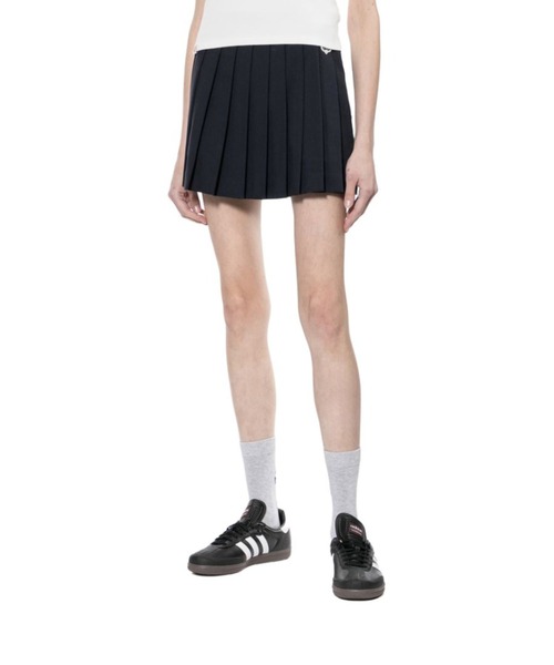 APEE BY A BATHING APE(エイピーバイアベイシングエイプ)の「PLEATED SKIRT(スカート・レディース・グレー/ネイビー・X-SMALL/SMALL)」の3枚目の写真