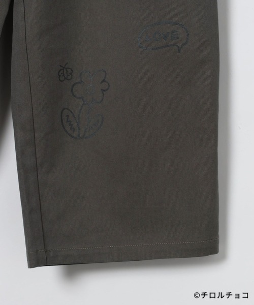 LEPSIM(レプシィム)の「【チロルチョコ×LEPSIM】イラストイージーパンツ 647988(その他パンツ・レディース・アイボリー/チャコールグレー・FREE)」の9枚目の写真