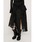SLY�i�X���C�j�́u2WAY LACED SLIP OP SK 2�E�F�C���[�X�h�X���b�v�����s�[�X�X�J�[�g �t�� �ĕ��i�X�J�[�g�j�v�b�u���b�N
