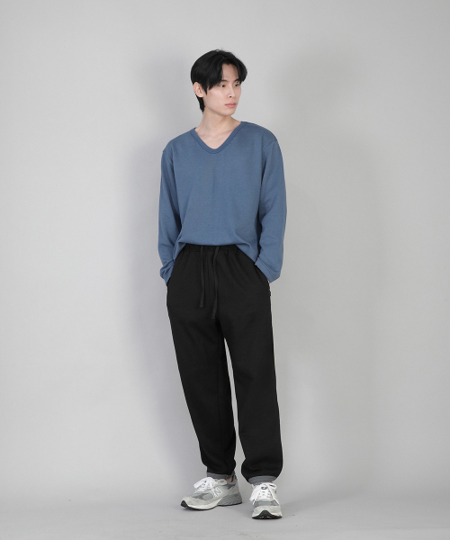SAINTCREW(セントクルー)の「ハムオリング 裏起毛スウェットパンツ HOS-378 ブラックグレー(スウェットパンツ・メンズ・その他・MEDIUM/LARGE/XX-LARGE/X-LARGE)」の6枚目の写真