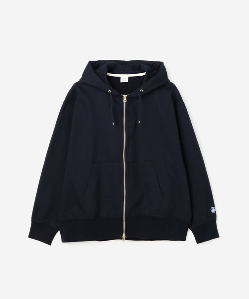 ORCIVAL（オーシバル）の「ORCIVAL | 裏毛 コットン フレンチテリージップフーディー MEN（パーカー・メンズ・グレー/ダークネイビー・3/5/4）」の2枚目の写真