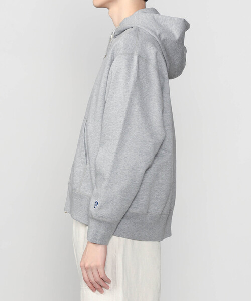 ORCIVAL（オーシバル）の「ORCIVAL | 裏毛 コットン フレンチテリージップフーディー MEN（パーカー・メンズ・グレー/ダークネイビー・3/5/4）」の13枚目の写真