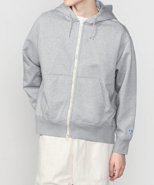 ORCIVAL（オーシバル）の「ORCIVAL | 裏毛 コットン フレンチテリージップフーディー MEN（パーカー・メンズ・グレー/ダークネイビー・3/5/4）」の15枚目の写真