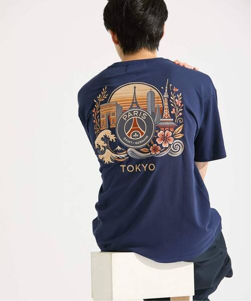 PARIS SAINT-GERMAIN(パリサンジェルマン)の「【Paris Saint-Germain / パリ・サン=ジェルマン】JP URBAN MIRAGE TEE(Tシャツ/カットソー・メンズ・ブラック/ホワイト/ネイビー・LARGE/MEDIUM/X-LARGE)」の9枚目の写真