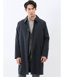 m.f.editorial（エムエフエディトリアル）の「【撥水 ライナー付き ウォッシャブル】セカンドスタイル ステンカラーコート（ステンカラーコート）」