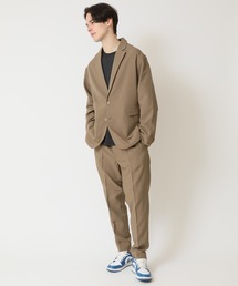 ARCADE（アーケード）の「ジャケット セットアップ 2Bテーラードジャケット＆2タック テーパードトラウザーパンツ（セットアップ）」