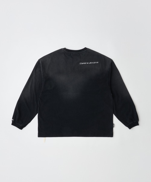 ADAM PATEK(アダムパテック)の「mlt5600-gallagher aging embroidered long-sleeved T ロングスリーブTシャツ(AP2614020)(Tシャツ/カットソー・メンズ・ブラック/グリーン/ピンク/ホワイト・2/1)」の13枚目の写真