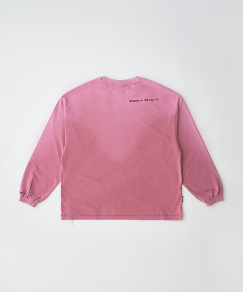 ADAM PATEK(アダムパテック)の「mlt5600-gallagher aging embroidered long-sleeved T ロングスリーブTシャツ(AP2614020)(Tシャツ/カットソー・メンズ・ブラック/グリーン/ピンク/ホワイト・2/1)」の11枚目の写真