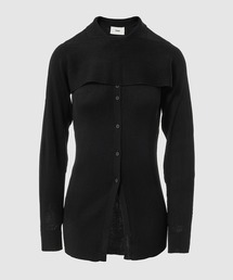 TAN（タン）の「2-PIECE RIBBED CARDIGAN（カーディガン/ボレロ）」