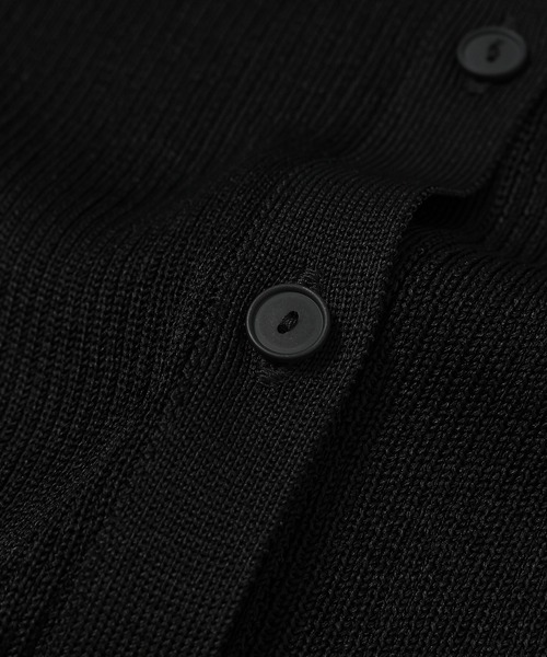 TAN(タン)の「2-PIECE RIBBED CARDIGAN(カーディガン/ボレロ・レディース・ブラック・FREE)」の6枚目の写真