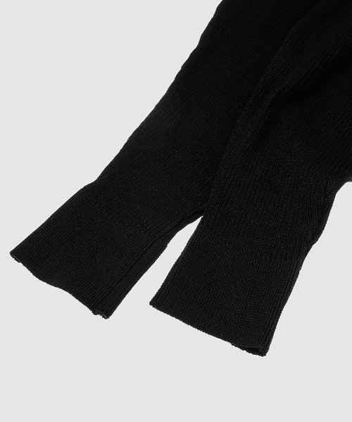TAN(タン)の「2-PIECE RIBBED CARDIGAN(カーディガン/ボレロ・レディース・ブラック・FREE)」の8枚目の写真