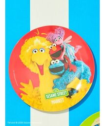 SESAME STREET（セサミストリート）の「メラミンラウンドプレート（食器）」