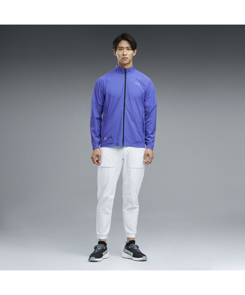 PUMA(プーマ)の「PUMA プーマ メンズ ゴルフ シャドウキャット ジク スーパーライト ジャケ(ブルゾン・メンズ・パープル/ブラック/ホワイト・XX-LARGE/X-LARGE/LARGE/MEDIUM/SMALL)」の5枚目の写真