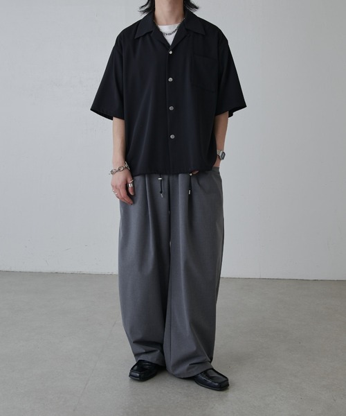 Lui's(ルイス)の「コーチ半袖シャツ(シャツ/ブラウス・メンズ・ブラック/グレー・M/S)」の16枚目の写真
