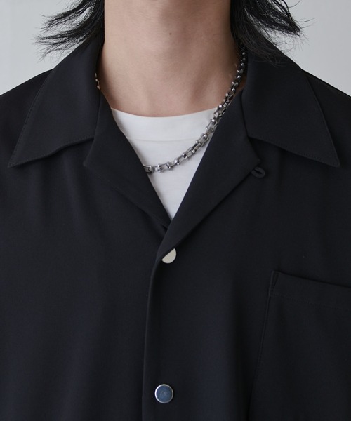 Lui's(ルイス)の「コーチ半袖シャツ(シャツ/ブラウス・メンズ・ブラック/グレー・M/S)」の11枚目の写真