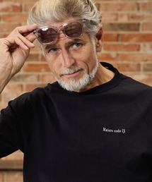 Maison code 13（メゾンコードサーティーン）の「mlt5603-raglan sleeve cut sew ラグランスリーブカットソー(M26S-28)（Tシャツ/カットソー）」