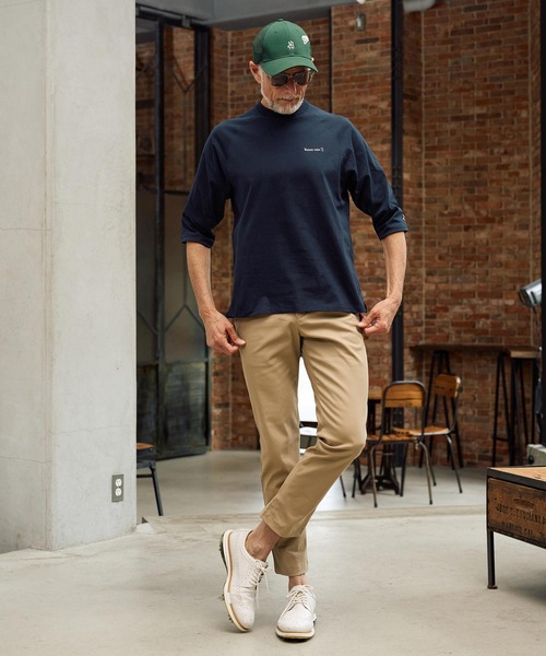 Maison code 13(メゾンコードサーティーン)の「mlt5603-raglan sleeve cut sew ラグランスリーブカットソー(M26S-28)(Tシャツ/カットソー・メンズ・ネイビー/ホワイト/ブラック・S/M/L/XL)」の15枚目の写真