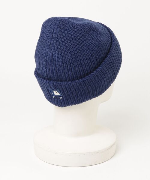 Lafayette（ラファイエット）の「エムエルビー【MLB】- ボストン・ビーニー 【JELLY BEANIE NAVY 3ABNMX126】（ニットキャップ/ビーニー・メンズ・ネイビー・ONE SIZE）」の2枚目の写真