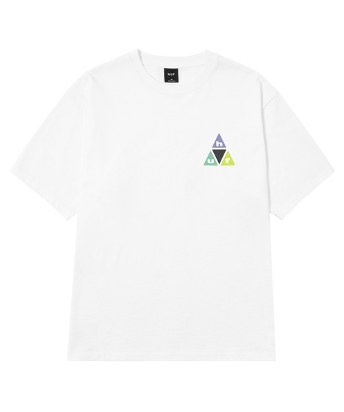 HUF(ハフ)の「PRISM TT TEE(Tシャツ/カットソー・メンズ・ブラック/ホワイト・S/M/L/XL/XXL)」の4枚目の写真