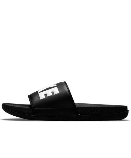 NIKE(ナイキ)の「ナイキ オフコート ウィメンズスライド / Nike Offcourt Women's Slides BQ4632-010 Black(サンダル・レディース・ブラック・22/25/24/23/26)」の2枚目の写真