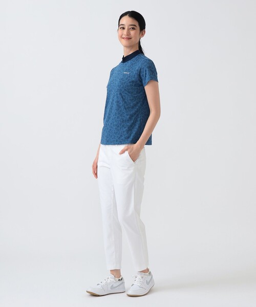 BEAMS GOLF（ビームスゴルフ）の「PURPLE LABEL / スリット ストレッチ サブリナパンツ（吸水速乾・UVカット）（その他パンツ・レディース・ピンク/ネイビー・SMALL/MEDIUM/LARGE）」の7枚目の写真