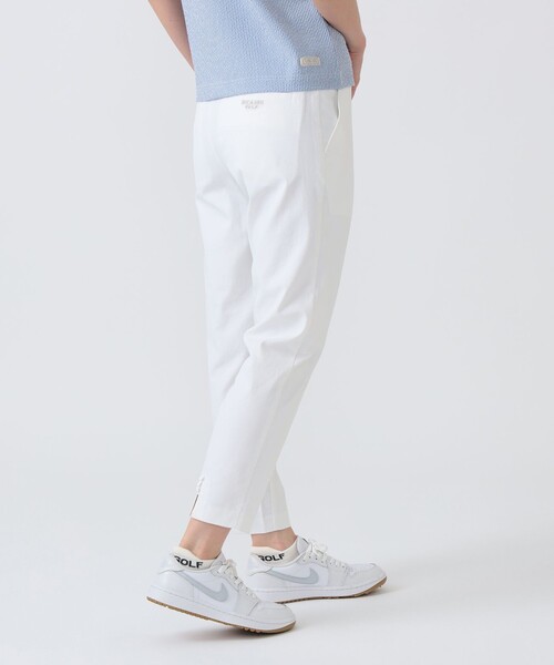 BEAMS GOLF（ビームスゴルフ）の「PURPLE LABEL / スリット ストレッチ サブリナパンツ（吸水速乾・UVカット）（その他パンツ・レディース・ピンク/ネイビー・SMALL/MEDIUM/LARGE）」の12枚目の写真