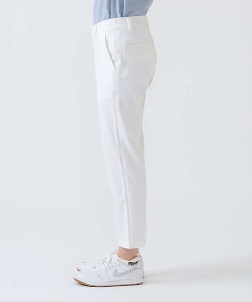 BEAMS GOLF（ビームスゴルフ）の「PURPLE LABEL / スリット ストレッチ サブリナパンツ（吸水速乾・UVカット）（その他パンツ・レディース・ピンク/ネイビー・SMALL/MEDIUM/LARGE）」の14枚目の写真