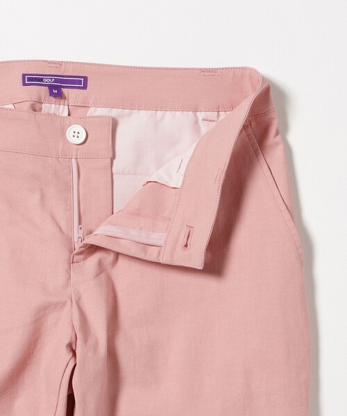 BEAMS GOLF（ビームスゴルフ）の「PURPLE LABEL / スリット ストレッチ サブリナパンツ（吸水速乾・UVカット）（その他パンツ・レディース・ピンク/ネイビー・SMALL/MEDIUM/LARGE）」の19枚目の写真